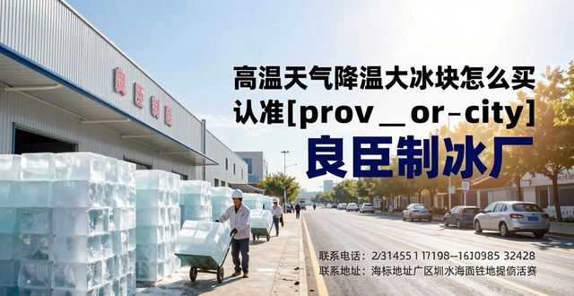 高温天气降温大冰块怎么买 认准大连良臣制冰厂