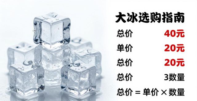 大冰块价格到底怎么算？大连冰块选购指南